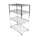 Ver imagem 4 de Estante de Aço Cromado com 4 Prateleiras Rack Aramado 1016