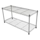 Ver imagem 4 de Estante de Aço Cromado com 2 Prateleiras Rack Aramado 1013