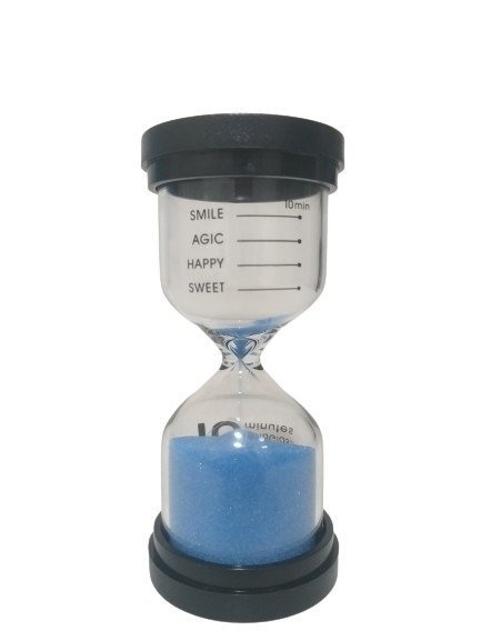Mini Ampulheta Azul 10 Minutos - 2