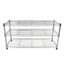 Estante de Aço Cromado com 3 Prateleiras Rack Aramado 1014 - 4