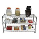 Ver imagem 1 de Estante de Aço Cromado com 3 Prateleiras Rack Aramado 1014