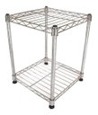 Ver imagem 4 de Estante de Aço Cromado com 2 Prateleiras Rack Aramado 1001