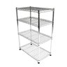 Estante de Aço Cromado com 4 Prateleiras Rack Aramado 1010 - 4