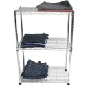 Ver imagem 1 de Estante de Aço Cromado com 3 Prateleiras Rack Aramado 1009