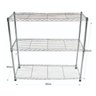 Estante de Aço Cromado com 3 Prateleiras Rack Aramado 1015 - 2