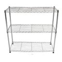 Ver imagem 4 de Estante de Aço Cromado com 3 Prateleiras Rack Aramado 1015