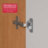Guarda-roupa Casal 100% Mdf 8 Portas Easy Glow com Espelhos Amendoa Clean/off White - 7