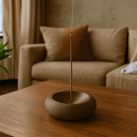 Porta-incenso Bloom Redondo Dual Color Miira Studio