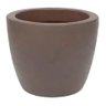 Vaso Malta Redondo 34 X 27cm Rusty Vasart - 1