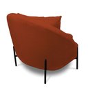 Ver imagem 7 de Poltrona Decorativa Orgânica Pé de Metal Preto Kit 2 Zaya Bouclê C05 - D’Rossi