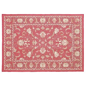 Tapete Sala Nobre 2,00x2,50 Antider Domani Petunia Vermelho