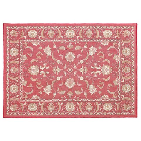 Tapete Sala Nobre 2,00x2,50 Antider Domani Petunia Vermelho