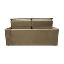 Ver imagem 6 de Sofá Retrátil e Reclinável Cama Inbox Slim 1,50M Tecido Suede Velusoft Castor
