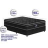 Cama Box Casal CAMA INBOX GAZ (Colchão + ) Gazin Mola Pérola Negra (Molas Ensacada) Preto 138x188x71 - 2