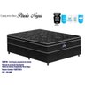 Cama Box Casal CAMA INBOX GAZ (Colchão + ) Gazin Mola Pérola Negra (Molas Ensacada) Preto 138x188x71 - 3