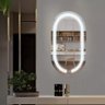 Espelho Led Oval 75x50cm Iluminado Touch Screen com Fonte - 3