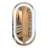 Espelho Led Oval 75x50cm Iluminado Touch Screen com Fonte - 2
