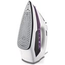 Ver imagem 2 de Ferro de Passar a Vapor Mondial Ceramic Express F-40 Antiaderente Branco e Roxo 127v