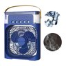 Ventilador Portátil Multifuncional Umidificador Aromatizador Climatizador de Ar com Iluminação Led - 2