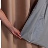 Cortina Blackout Pvc com Tecido Voil 2,80 M X 1,80 M Avelã - 3