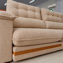 Ver imagem 3 de Sofá 5 Lugares 2,90m Retrátil e Reclinável Turim Molas Ensacadas Bom Pastor Linho Bege