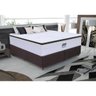 Cama Box Super King CAMA INBOX GAZ  Gazin de Molas Ensacadas Tower 193x203x72 Branco - 1