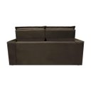 Ver imagem 6 de Sofá 3 Lugares Retrátil e Reclinável Cama Inbox Slim 1,80M Velusoft Café