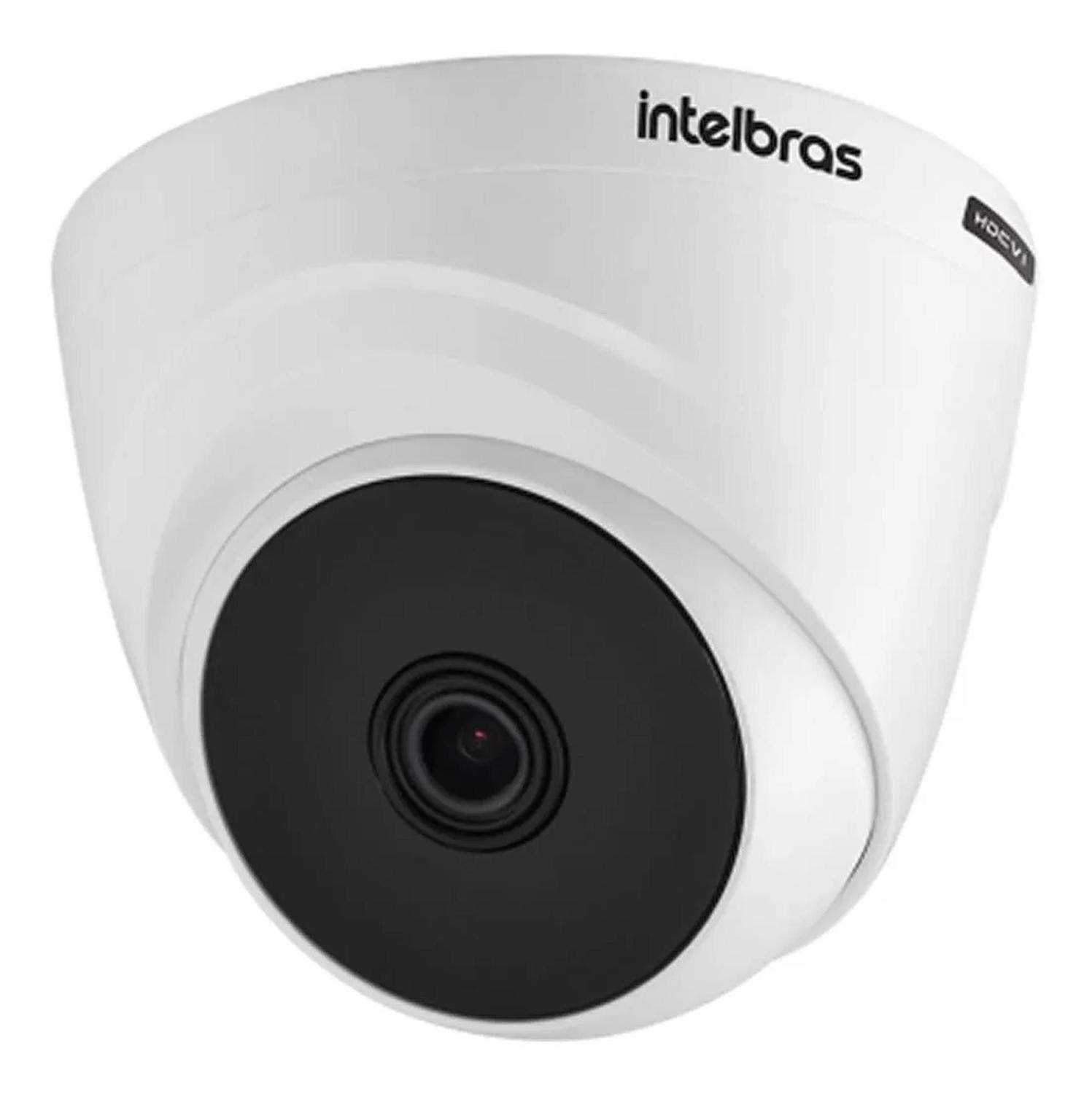 Câmera de Segurança Intelbras Vhl 1120 D 1000 com Resolução de 1mp Visão Noturna Incluída Branca