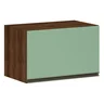 Armário Basculante para Cozinha Verde Jade 60 cm 1 Porta Espresso Móveis - 1