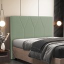 Ver imagem 1 de Cabeceira Cama Box Quenn 160 cm Aurora W01 Bouclê Oliva - Lyam Decor