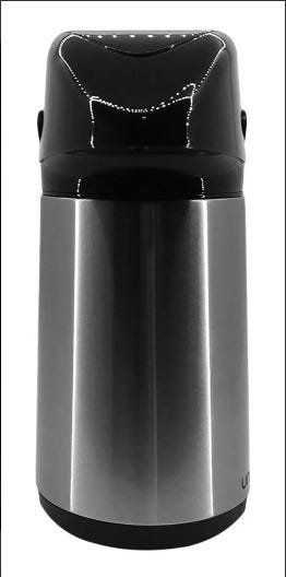 Garrafa Térmica Café Chá Leite Verona Pressão 0,6l Inox - 3