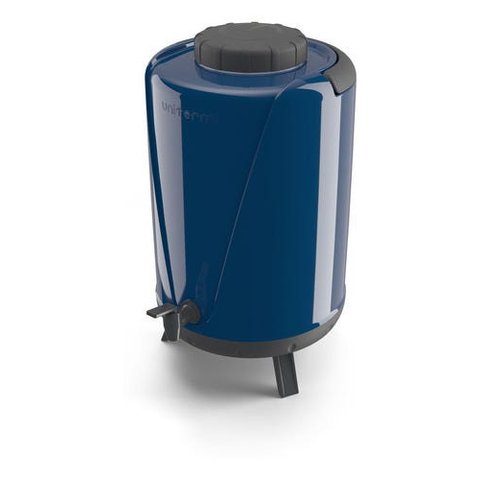 Garrafa Térmica Botijão Arezzo 10L com Torneira Azul