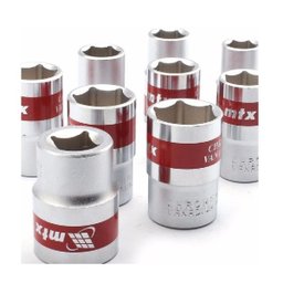 JOGO DE SOQUETE 10PCS 1/2 SEXT.10-22 135579 MTX TOOLS WORLD - 3