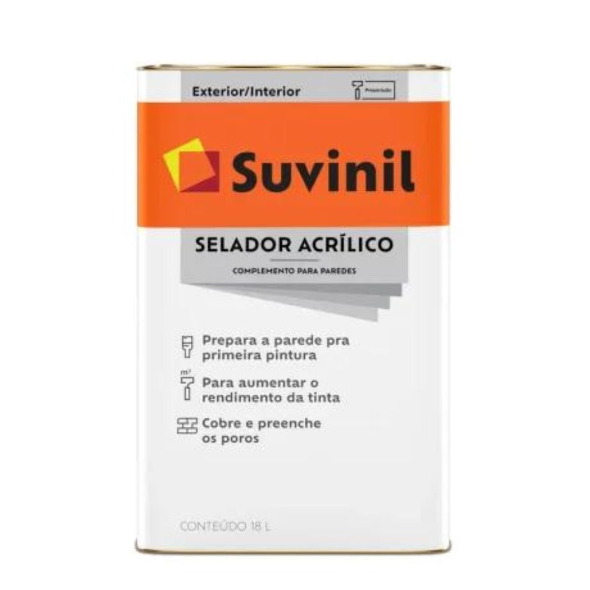 Selador Acrílico 18l | Suvinil - 1