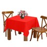 Toalha de Mesa 8 Lugares 2,45M Retangular Oxford Vermelho - 1