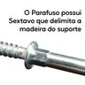 Kit 3 Prateleira Preta Mdf 40x15 Suporte Invisível Decoração - 3