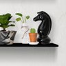 Kit 3 Prateleira Preta Mdf 40x15 Suporte Invisível Decoração - 10