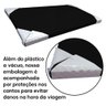 Kit 3 Prateleira Preta Mdf 40x15 Suporte Invisível Decoração - 8