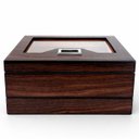 Ver imagem 2 de Umidor de Charutos Cigarol Compact Drawer C/ Gaveta Vidro Higrômetro Digital