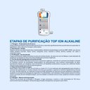 Ver imagem 3 de Filtro Purificador de Água Alcalina Ionizada com Ozônio Gelada Preto 127v - Top Life