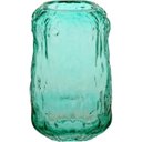 Ver imagem 1 de Vaso Decorativo Cachepô Enfeite 22x13x13cm Vidro Verde Nh