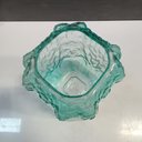 Ver imagem 4 de Vaso Decorativo Cachepô Enfeite 22x13x13cm Vidro Verde Nh