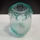 Ver imagem 3 de Vaso Decorativo Cachepô Enfeite 22x13x13cm Vidro Verde Nh