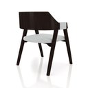 Ver imagem 5 de Kit 5 Cadeiras Sala de Jantar e Jogos Carteados Madeira Maciça Poker Linho Cinza-tabaco G42 - Gran