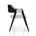 Ver imagem 3 de Kit 5 Cadeiras Sala de Jantar e Jogos Carteados Madeira Maciça Poker Linho Cinza-tabaco G42 - Gran