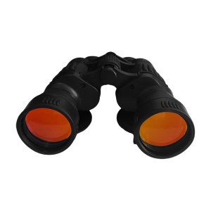 Binóculo Militar Preto 7x50 Emborrachado com Bússola:preto