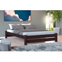 Ver imagem 1 de Cama de Casal Queen Madeira Maciça cor Tabaco