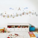 Ver imagem 1 de Adesivo de Parede Safari Musical Adesivos Primeiro Quarto