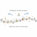Ver imagem 2 de Adesivo de Parede Safari Musical Adesivos Primeiro Quarto