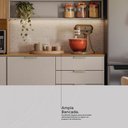 Ver imagem 7 de Cozinha Completa Alba 8 Portas 2 Gavetas com Vidro Amêndola/nude Prime Tx - Demóbile